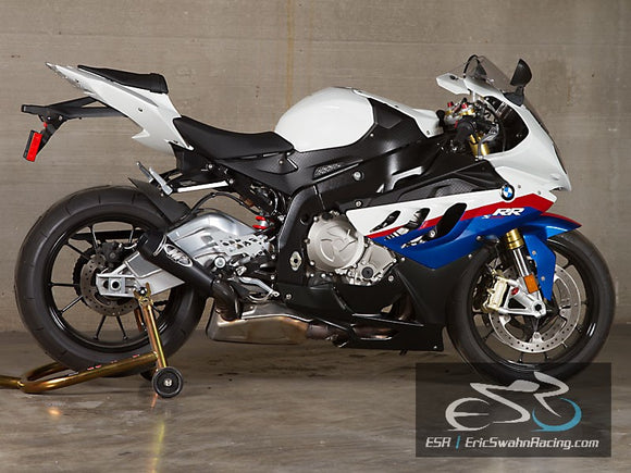 M4 Performance Motorcycle Exhaust BMW S1000 2010-2014 GP Black Slip On