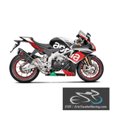 Akrapovic Exhaust Bracket Aprilia RSV4 RR / RF 2015-2019