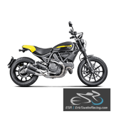 Akrapovic GP Slip-On Exhaust Ducati Scrambler / Monster 797 / 797+