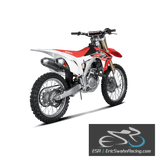 Akrapovic Evolution Exhaust System Honda CRF450R 2015-2016