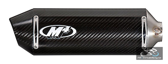 M4 Performance Exhaust Suzuki TL-R 1999-2003 Full System Carbon Fiber Canister