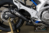 M4 Performance Motorcycle Exhaust Suzuki  Gladius 2009-2016 GP Black Slip on