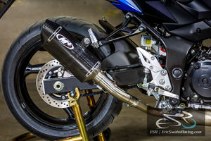 M4 Performance Motorcycle Exhaust Suzuki GSX-S750 2015-2019 Mc36 Carbon Slip On