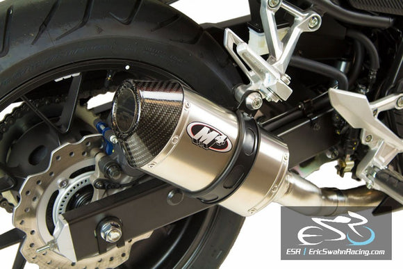 M4 Performance Motorcycle Exhaust Honda CBR500 2016-2018  Titanium Slip On
