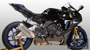 M4 Performance Motorcycle Exhaust Yamaha R1 2015-2019 Carbon Fiber Heat Shield
