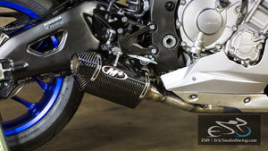 M4 Performance Exhaust Yamaha R1 2015-2019 Street Slayer Carbon Fiber Slip On