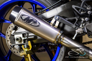 M4 Performance Motorcycle Exhaust Yamaha R1 2015-2019 GP2 Titanium Slip On