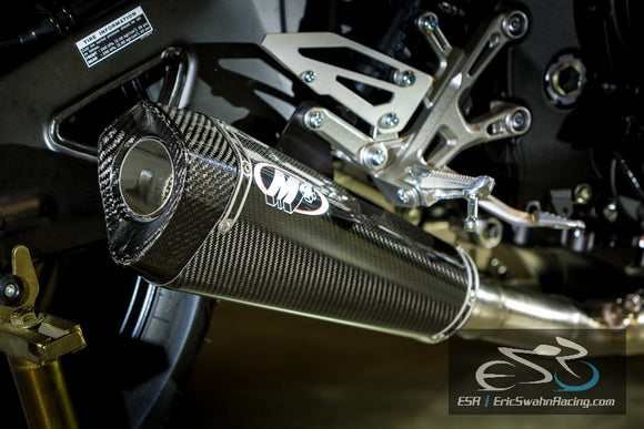 M4 Performance Exhaust Yamaha FZ-10 2017-2020 X-Model Carbon Fiber Slip On