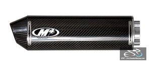 M4 Performance Motorcycle Exhaust Suzuki GSXR 750 2000-2003 Carbon Fiber Bolt On