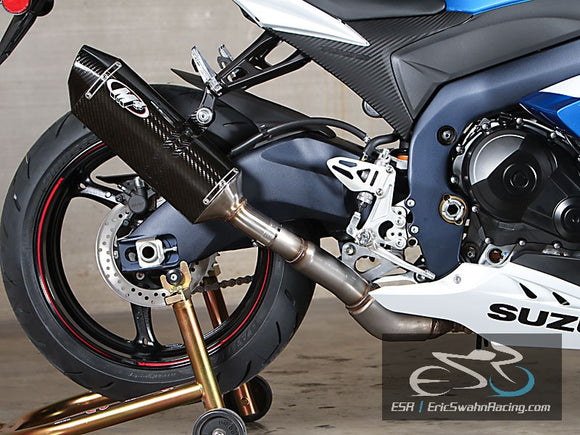 M4 Performance Motorcycle Exhaust Suzuki GSXR 1000 2012-16 Carbon Fiber Slip On