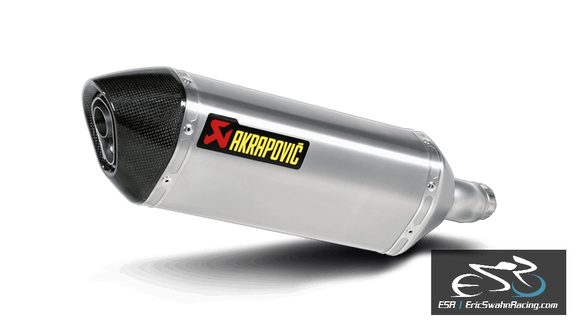 Akrapovic Slip-On Exhaust Kawasaki Ninja 300 2013-2017